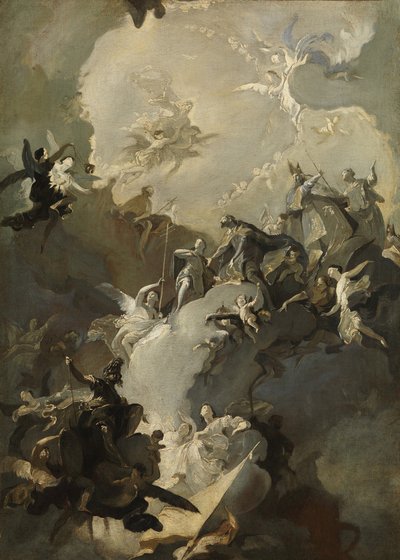 La glorification des saints royaux hongrois - Franz Anton Maulbertsch
