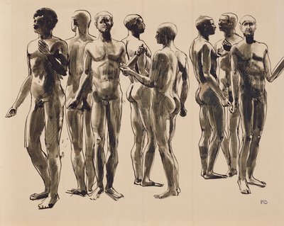 Huit nus masculins - Franz Barwig d. Ä.