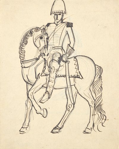 Officier à cheval - Franz Barwig d. Ä.