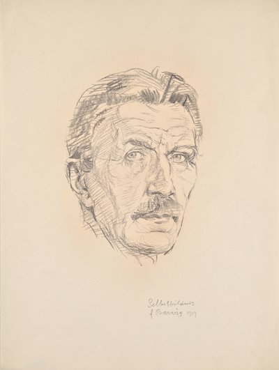 Autoportrait - Franz Barwig d. Ä.