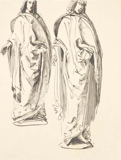 Deux esquisses pour Saint Jean - Franz Barwig d. Ä.