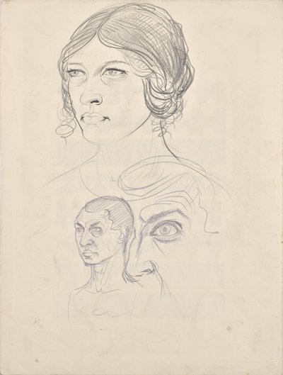 Études de portraits de Rosa et Walter Barwig - Franz Barwig der Ältere