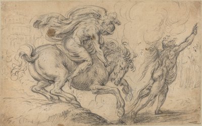 Le Sacrifice de Marcus Curtius - Franz Cleyn