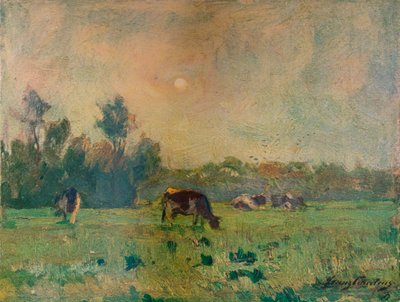 Matin, Novembre, vers 1908 - Franz Courtens