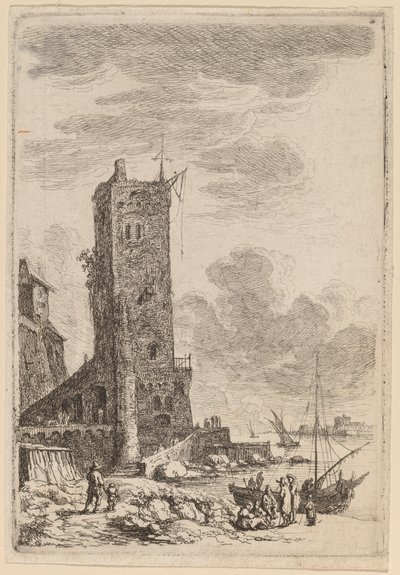 Port de Livourne - Franz Edmund Weirotter