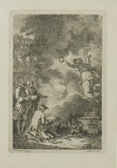 Planche de, Nella Venuta - Franz Edmund Weirotter