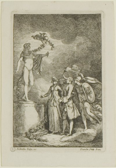 Planche de, Nella Venuta - Franz Edmund Weirotter