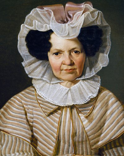 Portrait de Thérèse Burger Bischof - Franz Eybl