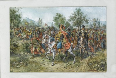 Franz Freiherr von der Trenck et son régiment, 1903 - Franz Gaul