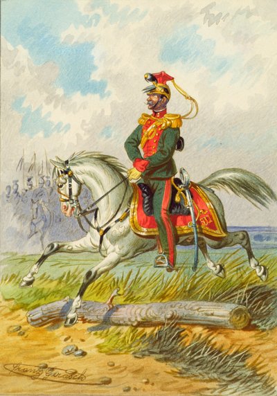 Soldat à cheval - Franz Gerasch