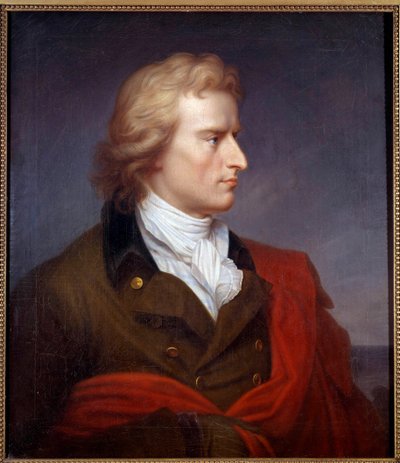 Portrait de Friedrich Schiller - Franz Gerhard von Kugelgen