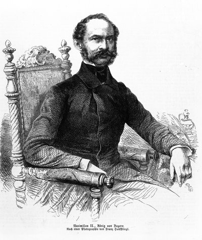 Maximilien II (1811-64), roi de Bavière - Franz Hanfstaengl