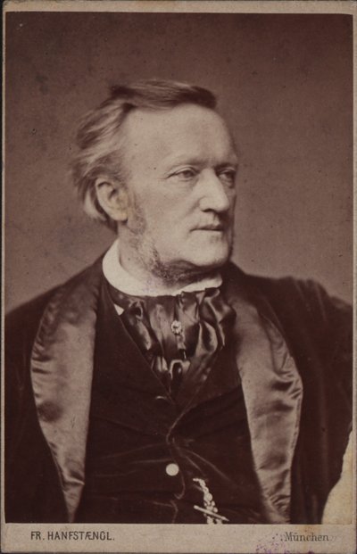 Portrait du compositeur Richard Wagner 1813-1883, avant 1877 - Franz Hanfstaengl