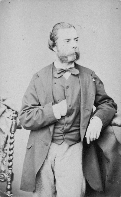 Portrait du pianiste et compositeur Eugène Ketterer 1831-1870 - Franz Hanfstaengl