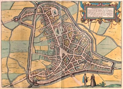 Bois-le-Duc, Pays-Bas (gravure) - Franz Hogenberg