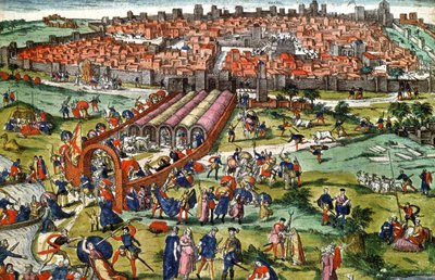 Capture de Tunis par Charles V - Franz Hogenberg