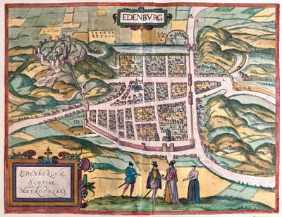 Édimbourg, Écosse - Franz Hogenberg
