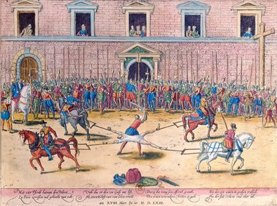 Exécution de Jean de Poltrot, Sieur de Méré, le 18 mars 1563 - Franz Hogenberg