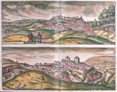 Lebrija et Setenil - Espagne (Gravure) - Franz Hogenberg