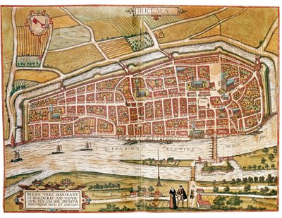 Carte de Brême - Franz Hogenberg
