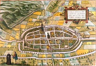 Plan de Kalkar, Allemagne - Franz Hogenberg