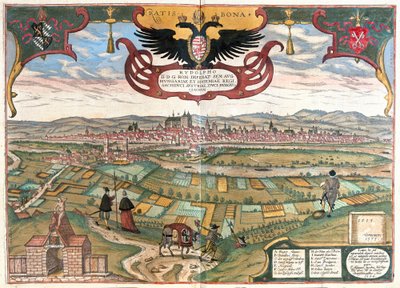 Ratisbonne avec les armoiries de l