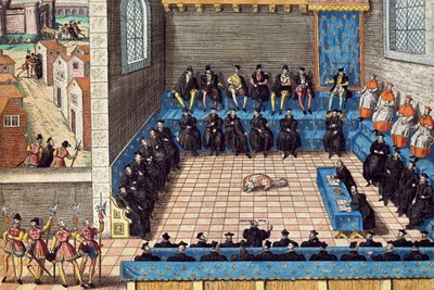 Séance du Parlement, 10 juin - Franz Hogenberg