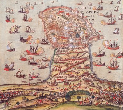 Le Corsaire ottoman Khayr al-Din Barberousse contre l