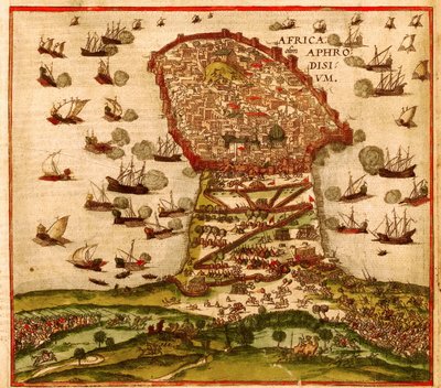 Le Corsaire Ottoman Khayr al-Din Barberousse contre l
