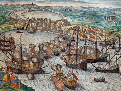 La capture de La Goulette et Tunis par Charles V - Franz Hogenberg