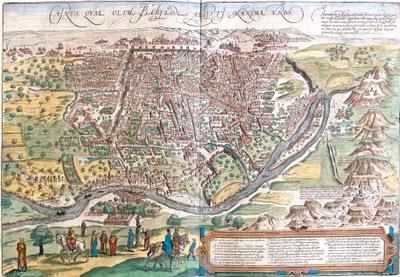 Vue du Caire, Égypte - Franz Hogenberg