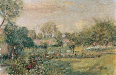 Le jardin en été - Franz Hohenberger