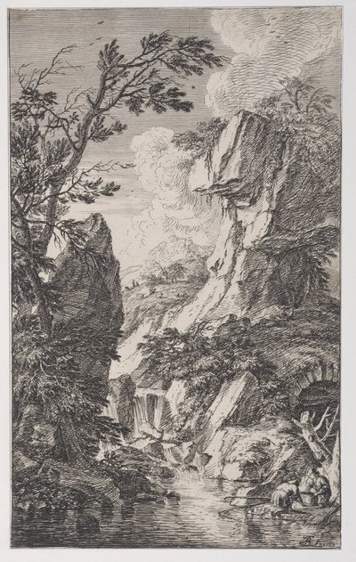 Planche 4 : deux pêcheurs sur la rive d
