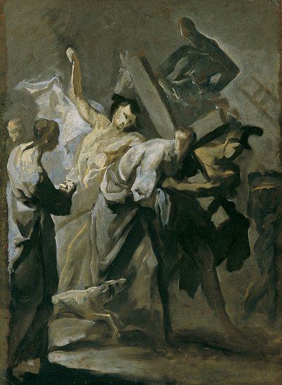 Christ portant la croix - Franz Joseph Spiegler