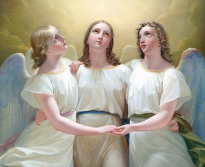 Trois anges gardiens - Franz Kadlik