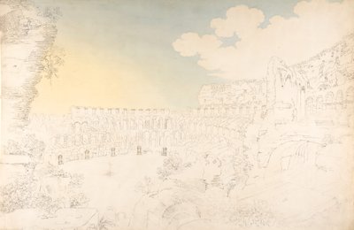 Vue intérieure du Colisée, fin 18e-début 19e siècle - Franz Kaisermann