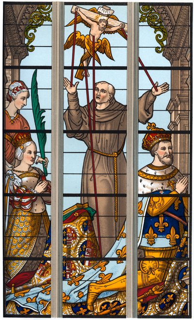François Ier et Éléonore à leurs dévotions, 1515-1547, 1870 - Franz Kellerhoven