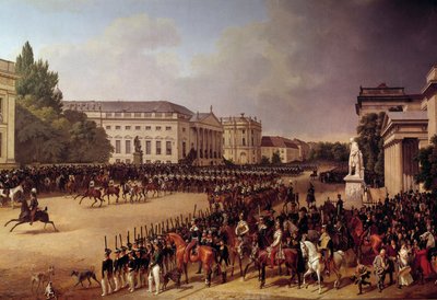 Parade militaire Place de l