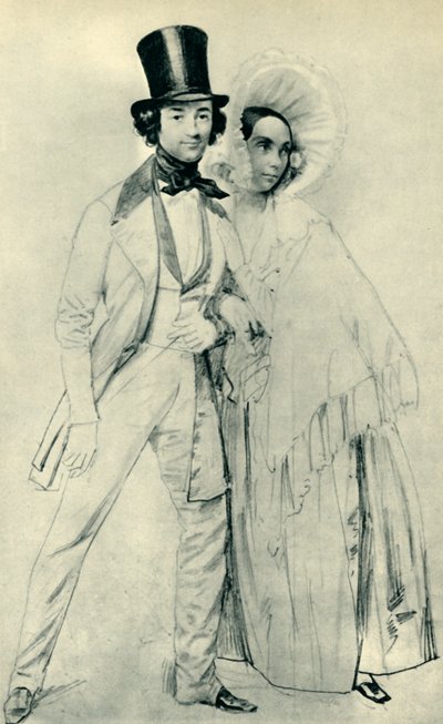Paul et Amalie Taglioni - Franz Krüger