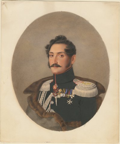 Portrait du comte Alexey Fyodorovich Orlov 1787-1862 - Franz Krüger