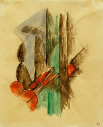 Composition abstraite - Franz Marc
