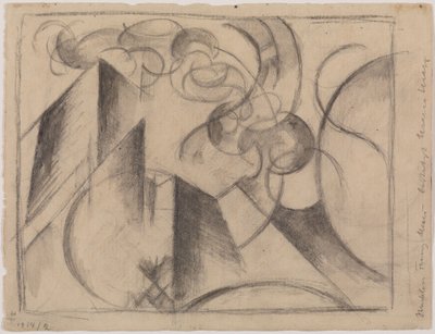Dessin abstrait - Franz Marc