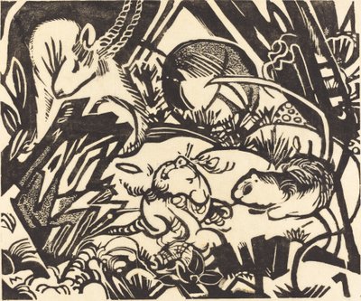 Légende animale - Franz Marc