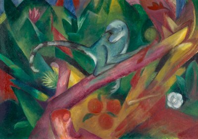 Le petit singe - Franz Marc