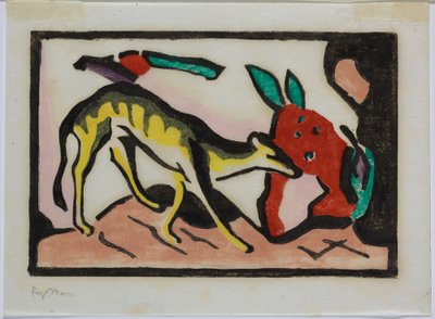 Créature fabuleuse - Franz Marc