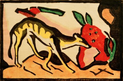 Créature fabuleuse - Franz Marc