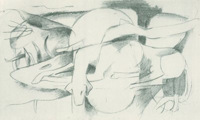Franz Marc - Carnet de croquis pris sur le vif - Feuille 04 - Franz Marc