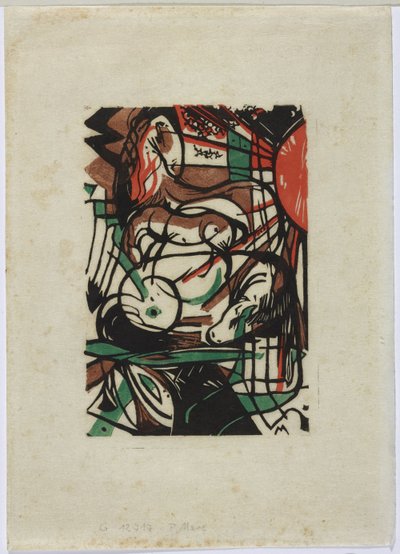 Naissance des chevaux - Franz Marc