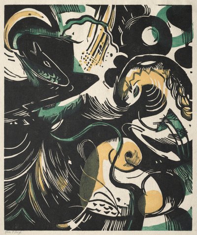 Genèse II - Franz Marc