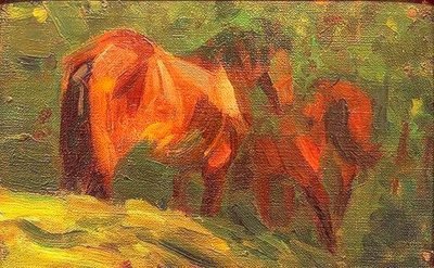 Petite étude de cheval - Franz Marc